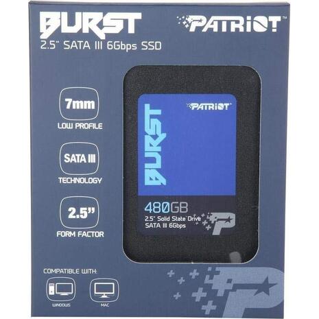 Εσωτερικός Σκληρός Δίσκος SSD Patriot Burst 480GB 2.5'' SATA 3